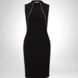 CALVIN KLEIN Navy Sleeveless Dress, size 14